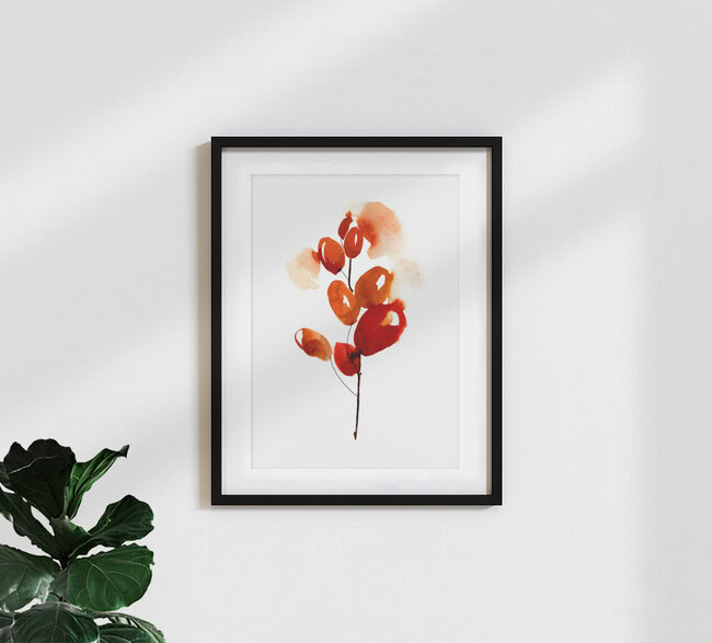 'Cherries' – Wall Art by Ekaterina Koroleva as Poster or Acrylic Glass Print