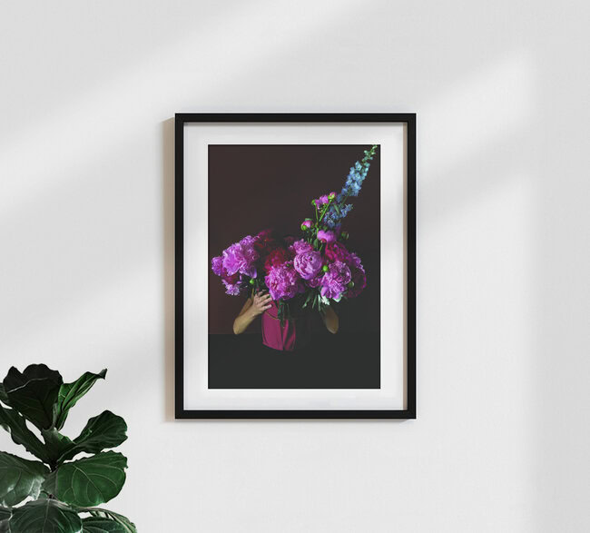 Birthday Flowers, Deutschland – Fotokunst von Studio Na.hili als Poster oder Acrylglasbild