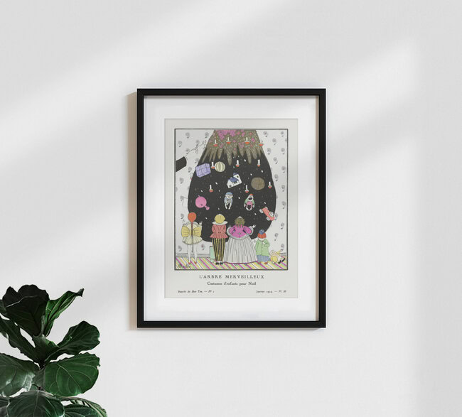 'Charles Martin: L'Arbre Merveilleux' – Wall Art by Vintage Collection as Poster or Acrylic Glass Print