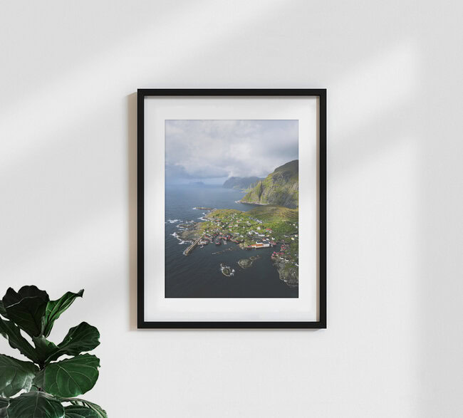 Lofoten im Sommer, Norwegen – Fotokunst von Nico Schuth als Poster oder Acrylglasbild