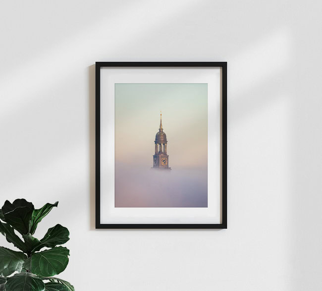 Michel Hamburg, Deutschland – Fotokunst von Nils Steiner als Poster oder Acrylglasbild
