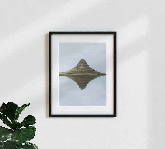 Kirkjufell, Island, Island – Fotokunst von Reiner Hofer als Poster oder Acrylglasbild