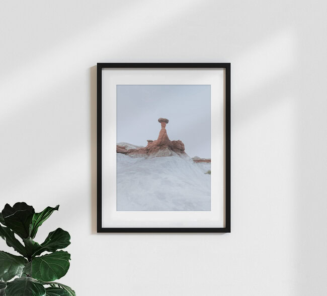 Toadstool Hoodoos, Utah, Vereinigte Staaten – Fotokunst von Reiner Hofer als Poster oder Acrylglasbild
