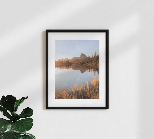 Lago Fedèra, Italien, Italien – Fotokunst von Reiner Hofer als Poster oder Acrylglasbild