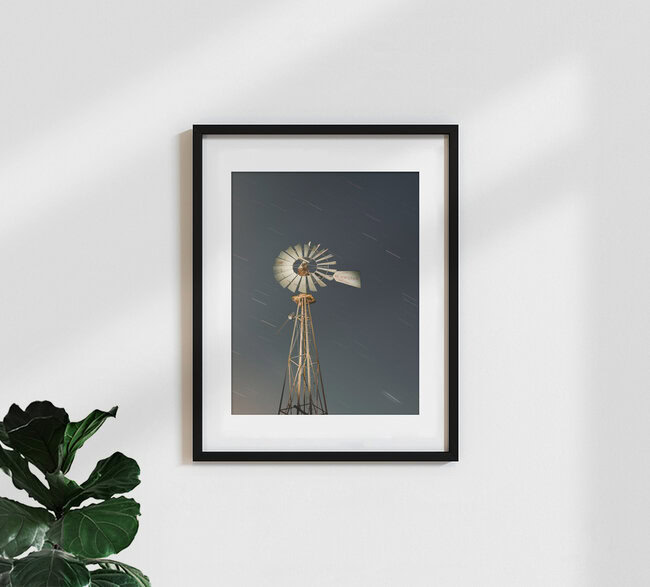 Karoo night, South Africa – wall art by Jac Kritzinger as Poster or Acrylic Glass Print