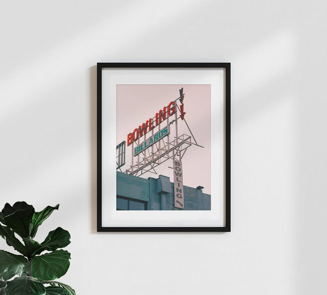 Bowling, Frankreich – Fotokunst von Stéphane Dupin als Poster oder Acrylglasbild