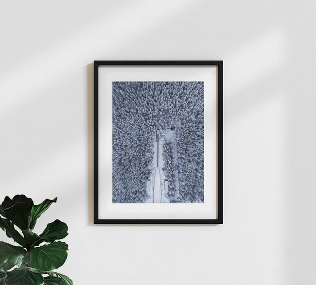 Top of Ski Jumping Hill, Poland – wall art by Konrad Paruch as Poster or Acrylic Glass Print