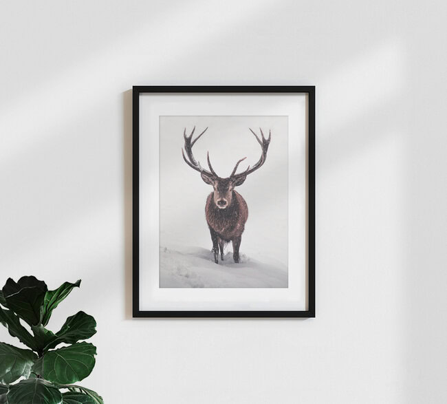 Der König des Waldes, Deutschland – Fotokunst von Daniel Weissenhorn als Poster oder Acrylglasbild