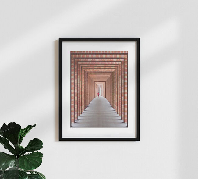 Tunnel of light reedition, Spain – wall art by Roc Isern as Poster or Acrylic Glass Print
