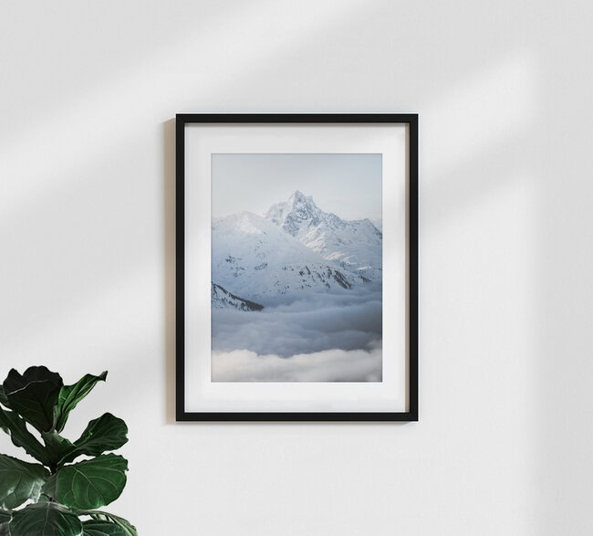 Patteriol at the Arlberg, Austria – wall art by Roman Huber as Poster or Acrylic Glass Print