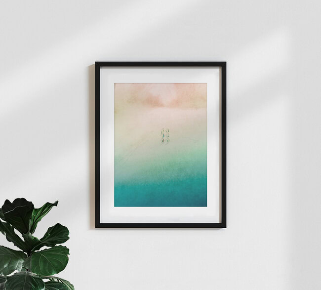 Relax among gradients, Kambodscha – Fotokunst von Laura Zimmermann als Poster oder Acrylglasbild