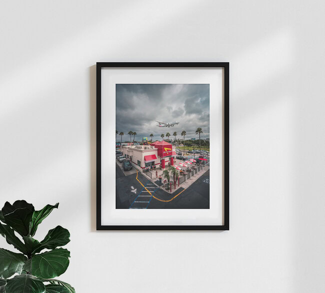 in n out, United States – wall art by Dimitri Luft as Poster or Acrylic Glass Print