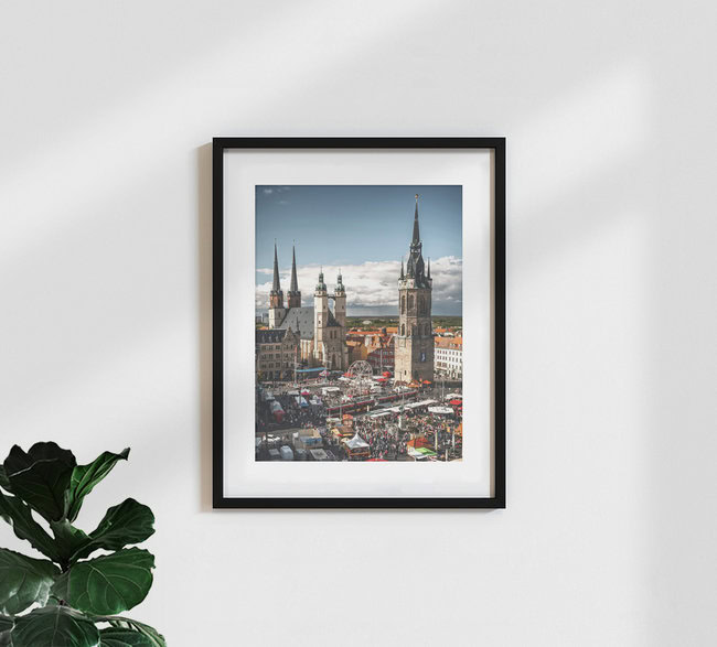 Salzfest Halle, Deutschland – Fotokunst von Thomas Müller als Poster oder Acrylglasbild