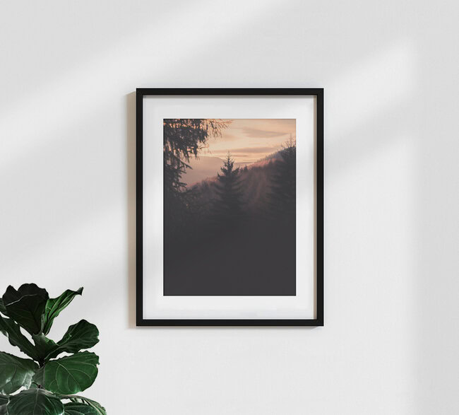 Sun burst, Großbritannien – Fotokunst von Ashley Groom als Poster oder Acrylglasbild