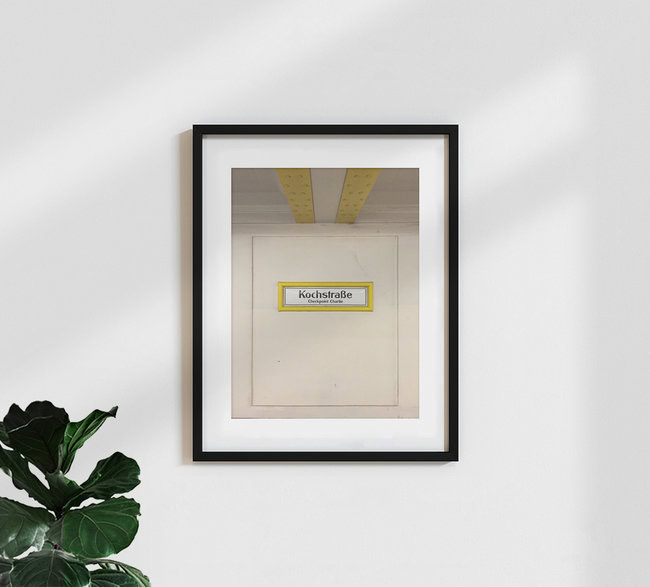 Kochstraße, Germany – wall art by Claudio Galamini as Poster or Acrylic Glass Print