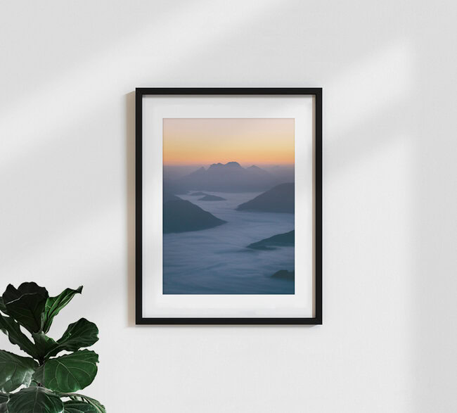 Nebelungen, Österreich – Fotokunst von Sebastian ‚zeppaio' Scheichl als Poster oder Acrylglasbild