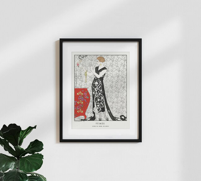 'Fumée by George Barbier' – Wall Art by Art Classics as Poster or Acrylic Glass Print