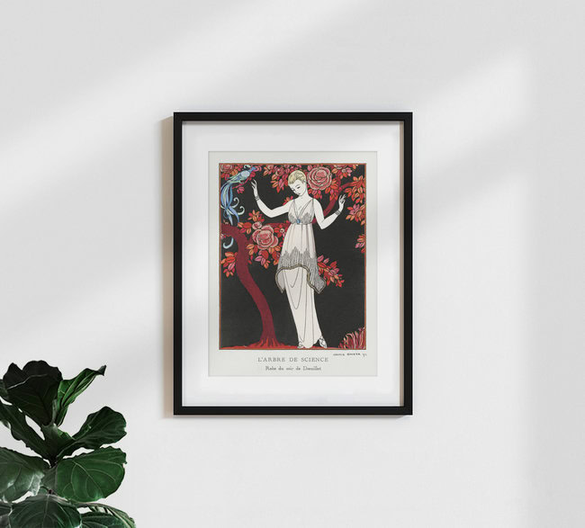 'L'Arbre de science by George Barbier' – Wall Art by Art Classics as Poster or Acrylic Glass Print