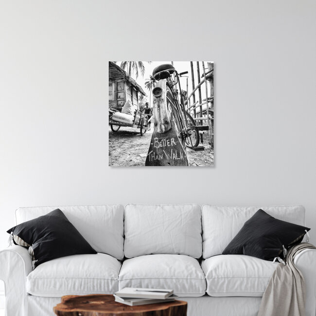 Better than walk, Laos – Fotokunst von Manfred Koppensteiner als Poster oder Acrylglasbild