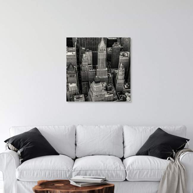 Walled up wall street, United States – wall art by Regis Boileau as Poster or Acrylic Glass Print