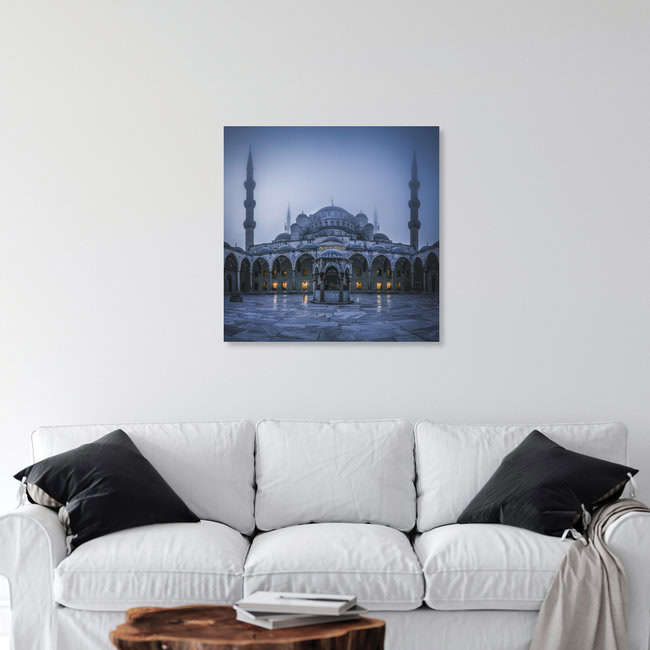 Istanbul - Sultan Ahmed I Moschee, Türkei – Fotokunst von Jean Claude Castor als Poster oder Acrylglasbild