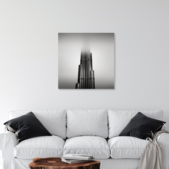Burj Khalifa - Study 2, Vereinigte Arabische Emirate – Fotokunst von Ronny Behnert als Poster oder Acrylglasbild