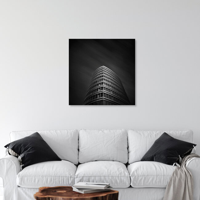 Black:Steel:Glass #4, Deutschland – Fotokunst von Martin Schmidt als Poster oder Acrylglasbild