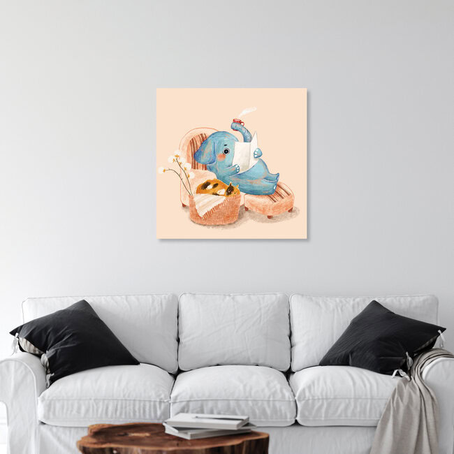 'Hoilday morning' – Wall Art by Tingting Chen as Poster or Acrylic Glass Print