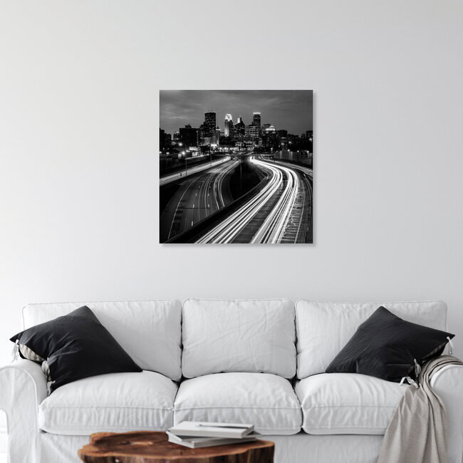 SKYLINE MINNEAPOLIS, Vereinigte Staaten – Fotokunst von Christian Janik als Poster oder Acrylglasbild