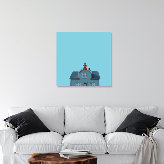 Wandbild 'time for tea' – Kunst von Caterina Theoharidou als Poster oder Acrylglasbild