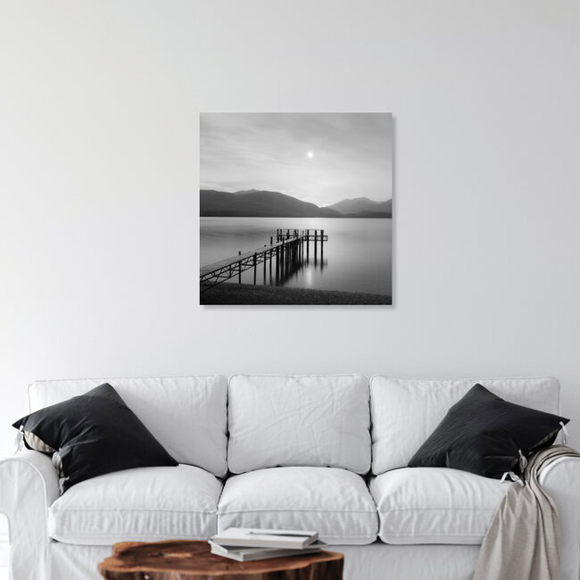 Steg in Te Anau, Neuseeland – Fotokunst von Christian Janik als Poster oder Acrylglasbild