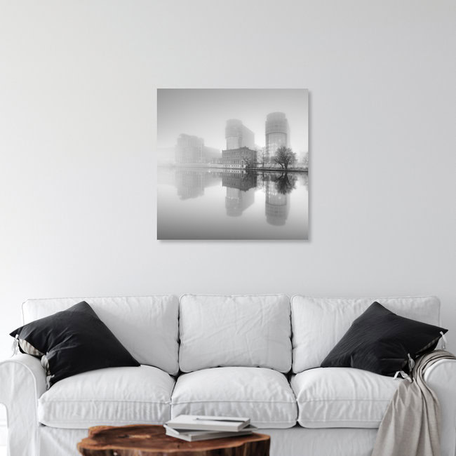 Spreebogen Berlin, Deutschland – Fotokunst von Ronny Behnert als Poster oder Acrylglasbild