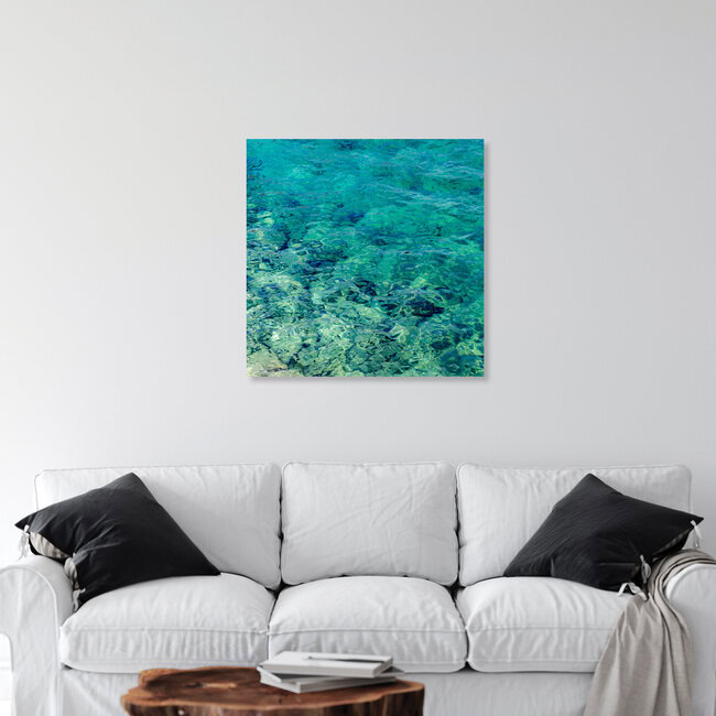 Abstract Sea, Griechenland – Fotokunst von Courtney Crane als Poster oder Acrylglasbild