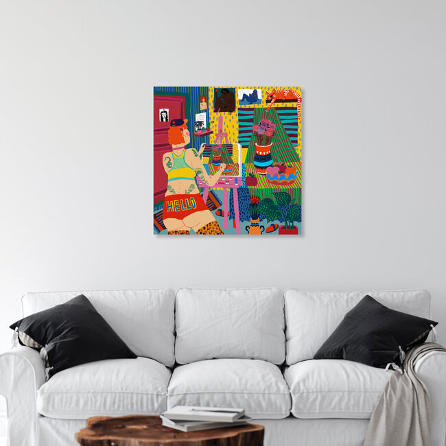 'Art studio' – Wall Art by Ezra W. Smith as Poster or Acrylic Glass Print