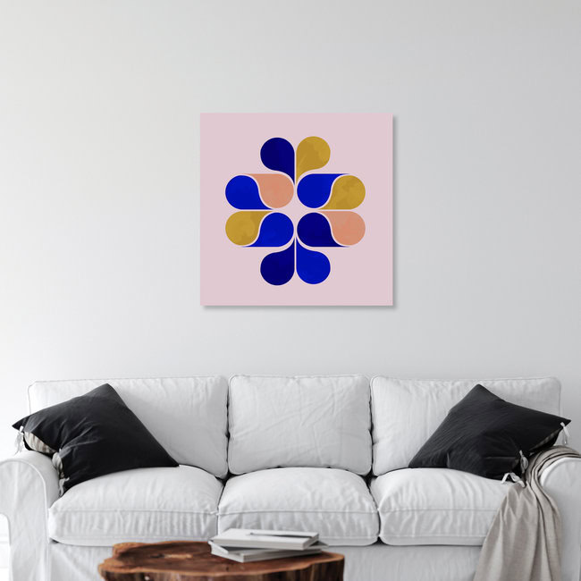 'Tear drop shapes creation' – Wall Art by Ania Więcław as Poster or Acrylic Glass Print