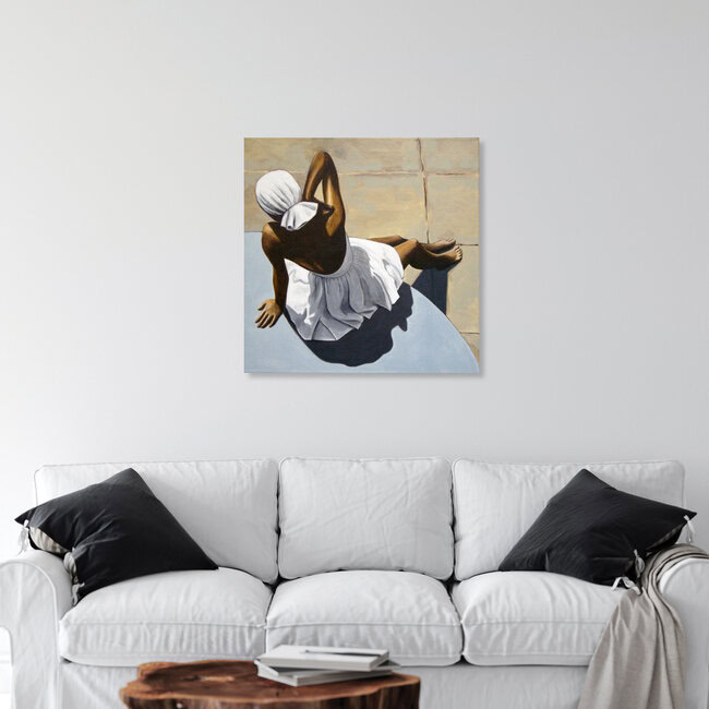 Wandbild 'Badekostüm' – Kunst von Sarah Morrissette als Poster oder Acrylglasbild