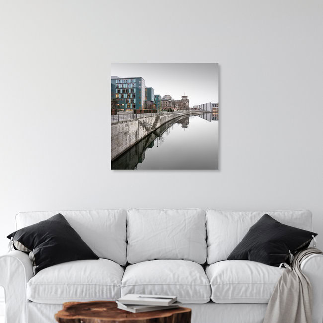 Reichstagsufer | Berlin, Deutschland – Fotokunst von Ronny Behnert als Poster oder Acrylglasbild