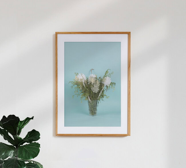 Bouquet Champêtre, Belgien – Fotokunst von Loulou von Glup als Poster oder Acrylglasbild