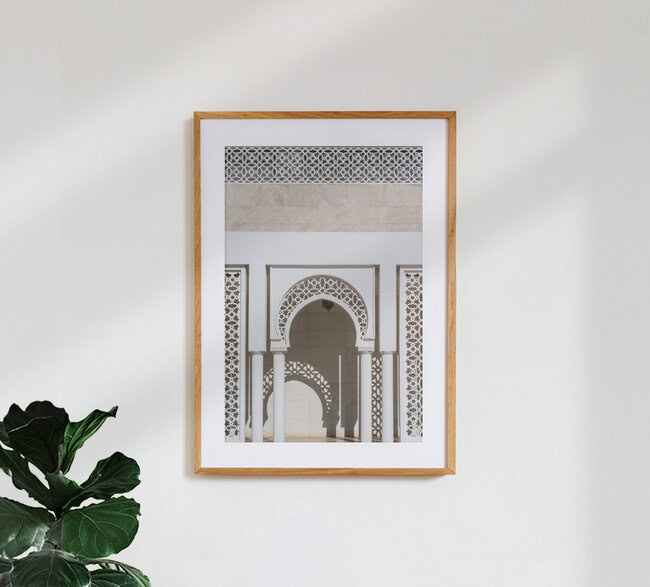 Arabian architecture in Morocco, Morocco – wall art by Photolovers . as Poster or Acrylic Glass Print
