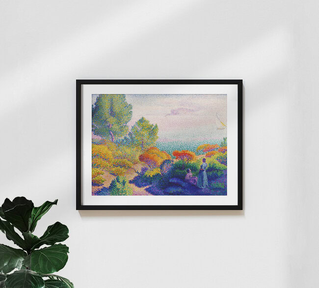 'Henri-Edmond Cross: Two Women by the Shore' – Wall Art by Art Classics as Poster or Acrylic Glass Print