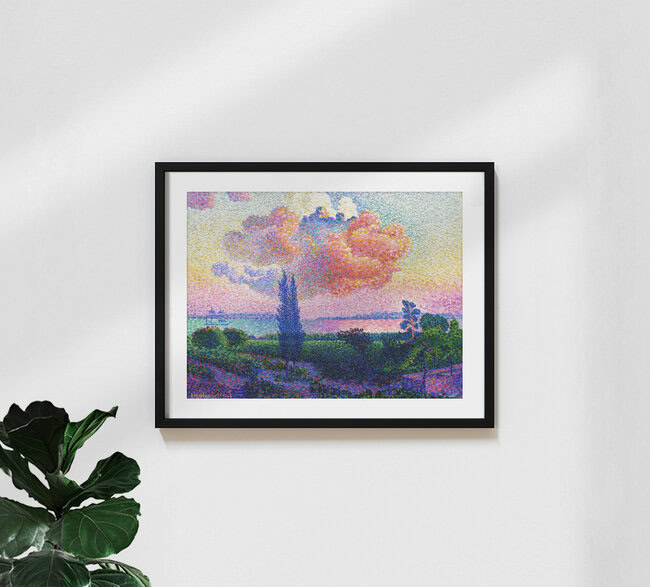 'Henri-Edmond Cross: The Pink Cloud' – Wall Art by Art Classics as Poster or Acrylic Glass Print