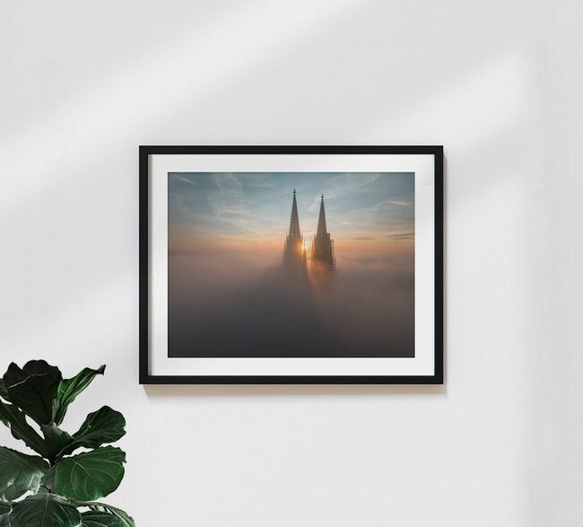 Regensburg rise and shine, Germany – wall art by Johannes Hulsch as Poster or Acrylic Glass Print