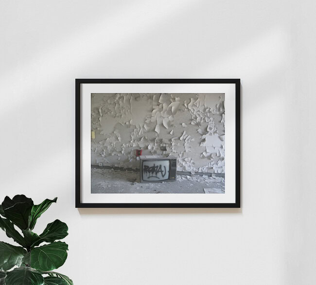 Abandoned Iraqi Embassy, Berlin , Germany – wall art by Elsa Thorp as Poster or Acrylic Glass Print