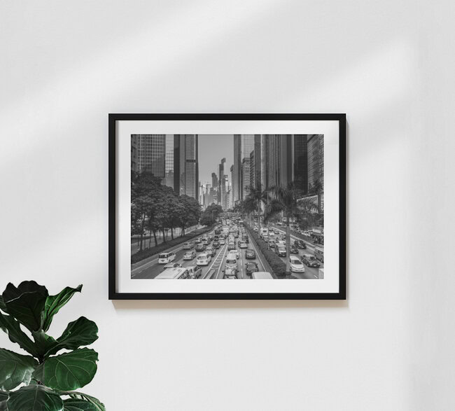 Hongkong Traffic, Hong Kong – wall art by Philipp Weindich as Poster or Acrylic Glass Print