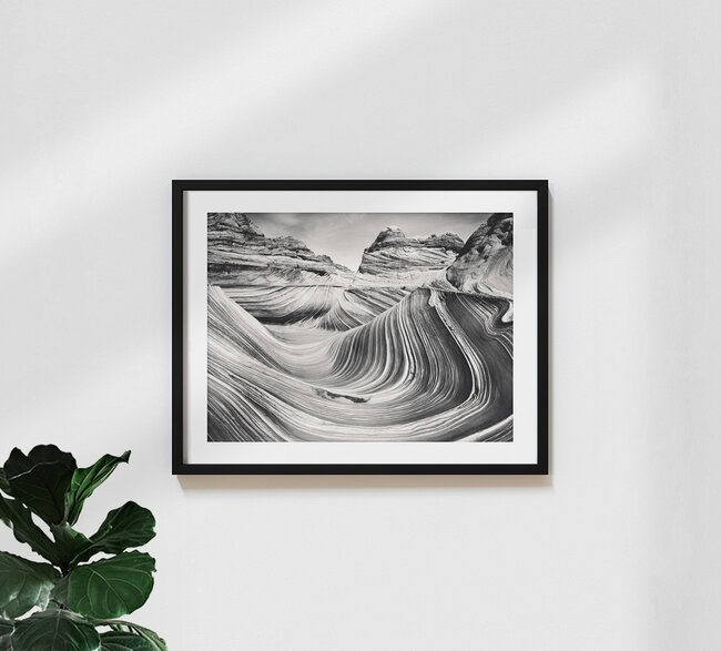 The Wave - Coyote Buttes North,* USA, United States – wall art by Ronny Ritschel as Poster or Acrylic Glass Print