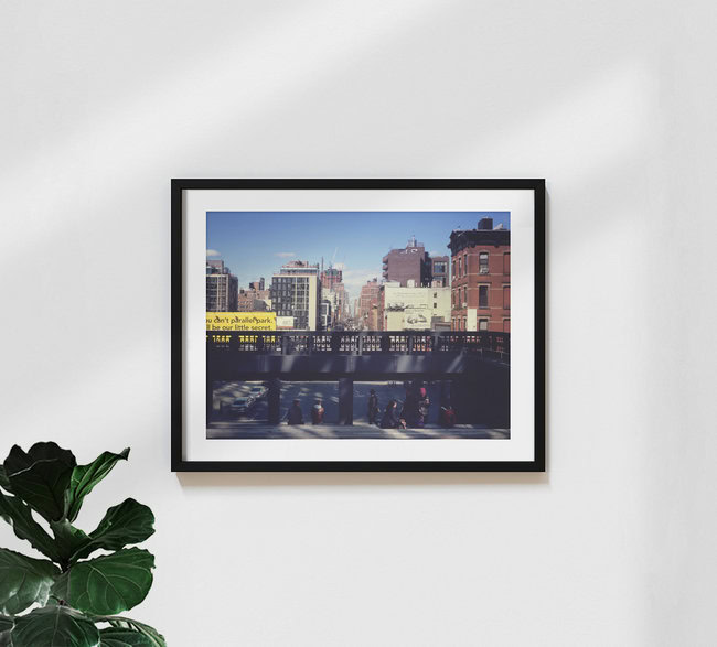 Paralell Parking - NYC,* USA 2014, United States – wall art by Ronny Ritschel as Poster or Acrylic Glass Print