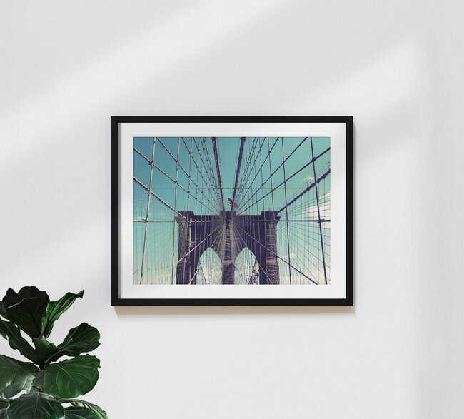 net, United States – wall art by Kay Block as Poster or Acrylic Glass Print