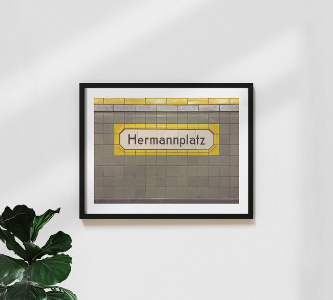 Hermannplatz, Deutschland – Fotokunst von Claudio Galamini als Poster oder Acrylglasbild