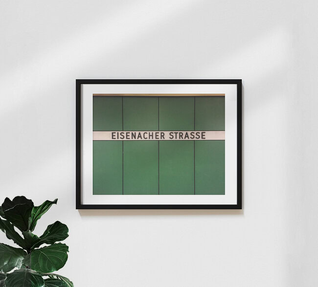 Eisenacher Strasse, Deutschland – Fotokunst von Claudio Galamini als Poster oder Acrylglasbild