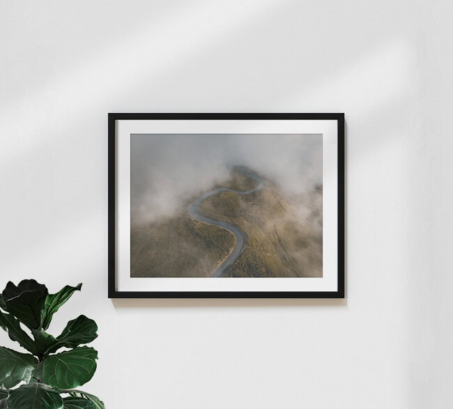 Along the way, Portugal – Fotokunst von Tiago Sales als Poster oder Acrylglasbild